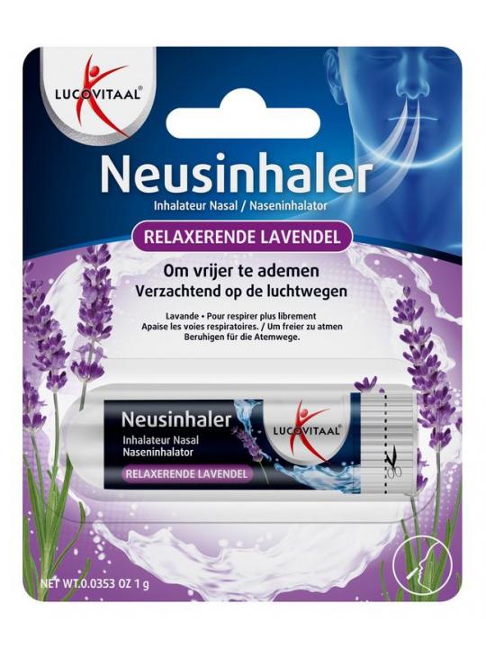 Lucovitaal neusinhaler relax lavendel