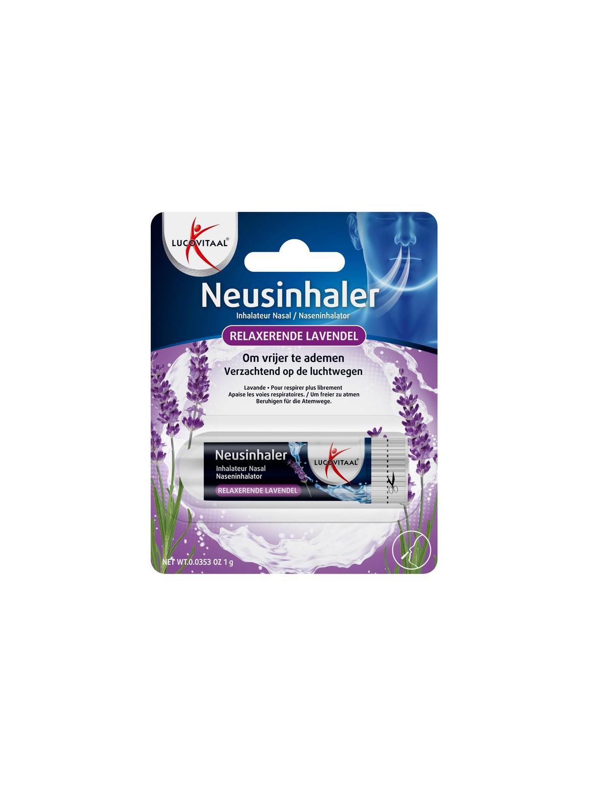 Lucovitaal neusinhaler relax lavendel