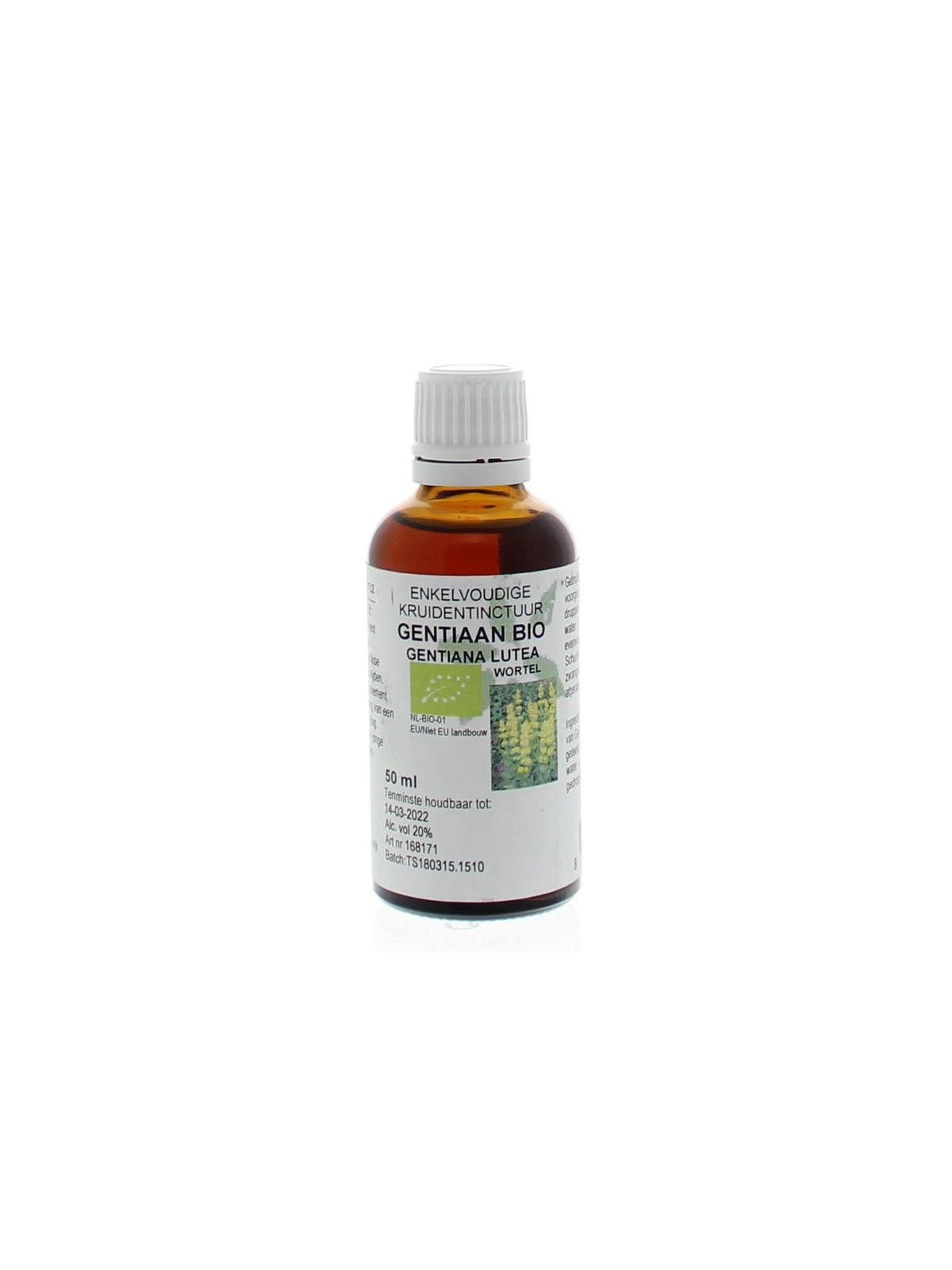 Gentiana lutea radix / gentiaan tinctuur bio
