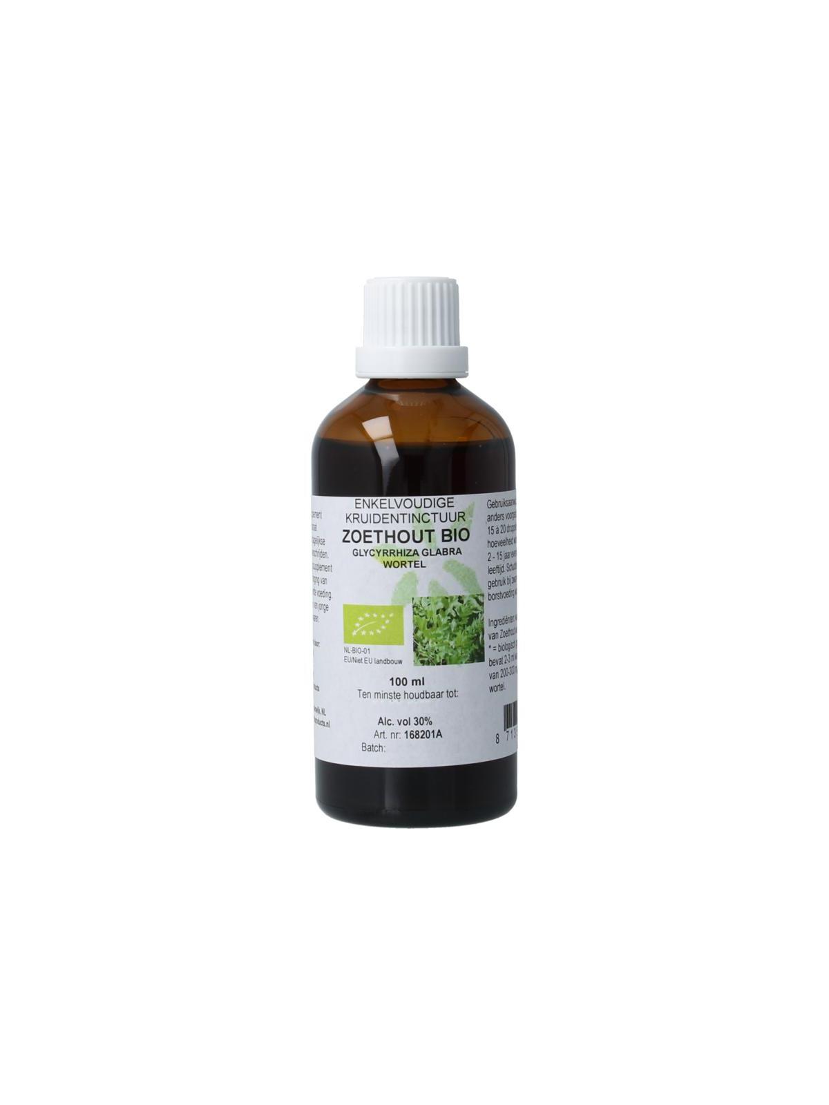 Glycyrrhiza glabra radix / zoethout tinctuur bio
