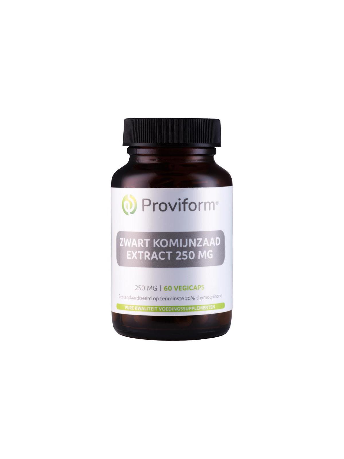 Proviform zwart komijnzaad 250mg