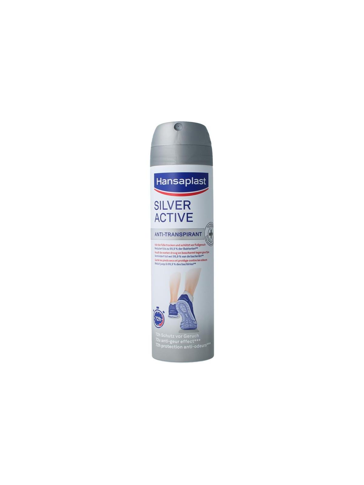 Hansaplast Silver active voet deodorant