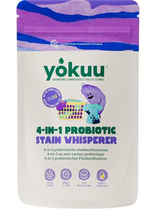 Yokuu 4 in 1 probiotische vlekkenfluisteraar voor gekleu