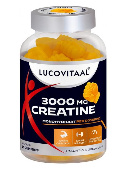 Lucovitaal creatine 3000mg gummies