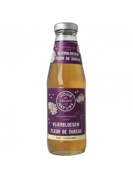 Limonadesiroop vlierbloesem bio