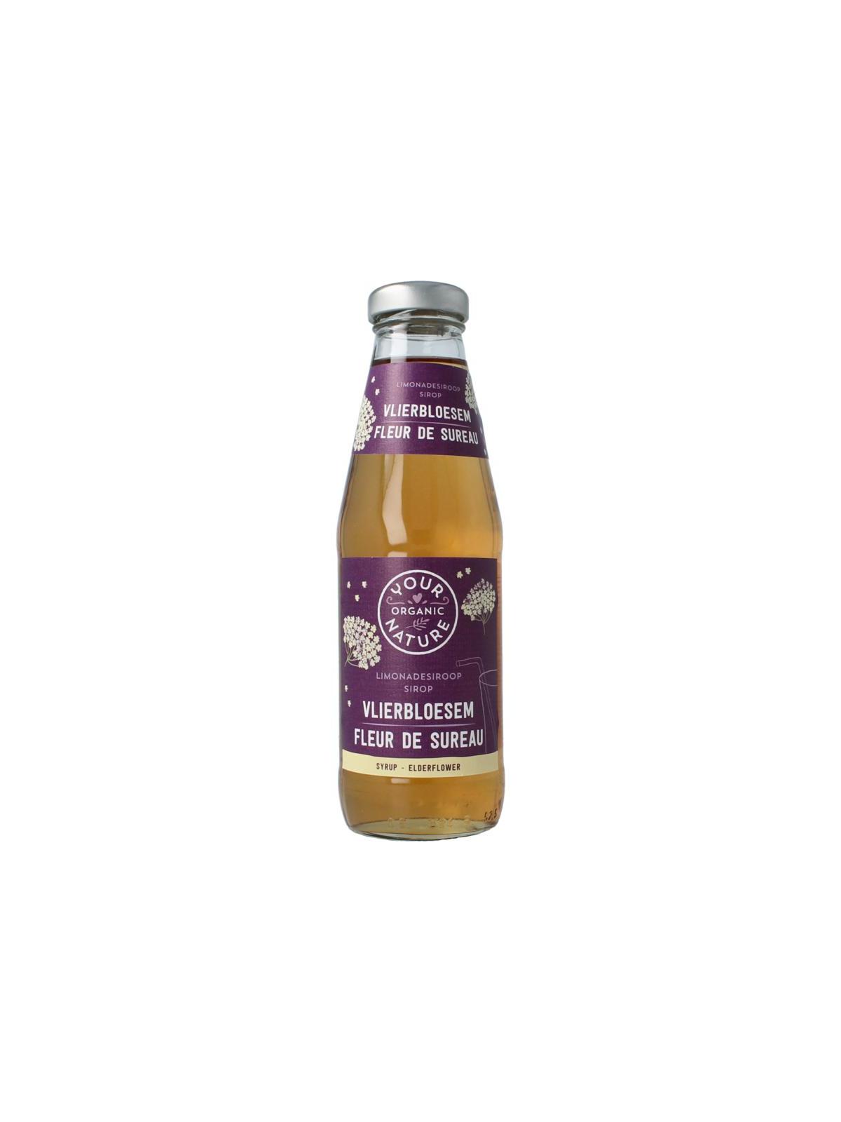 Limonadesiroop vlierbloesem bio