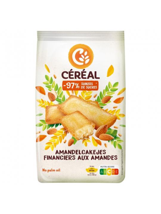 Cereal amandelcakejes minder suikers