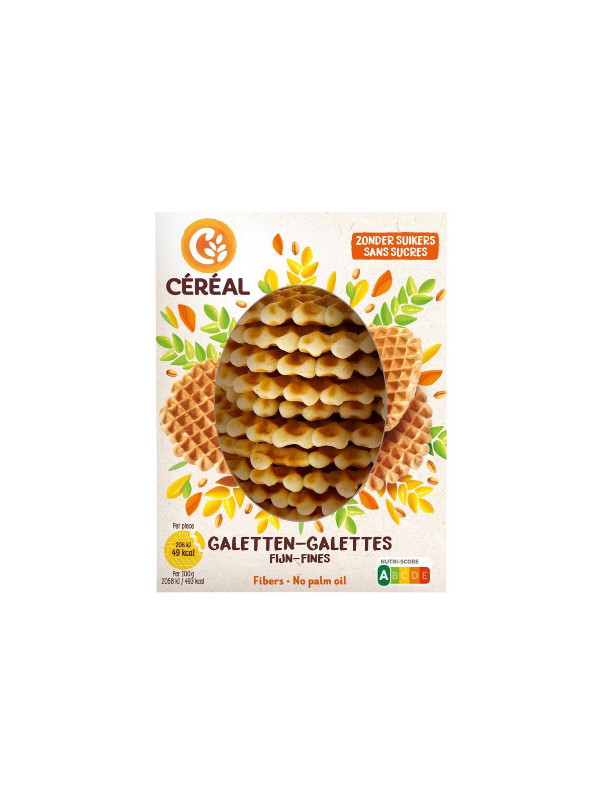 Cereal galetten fijn zonder suiker
