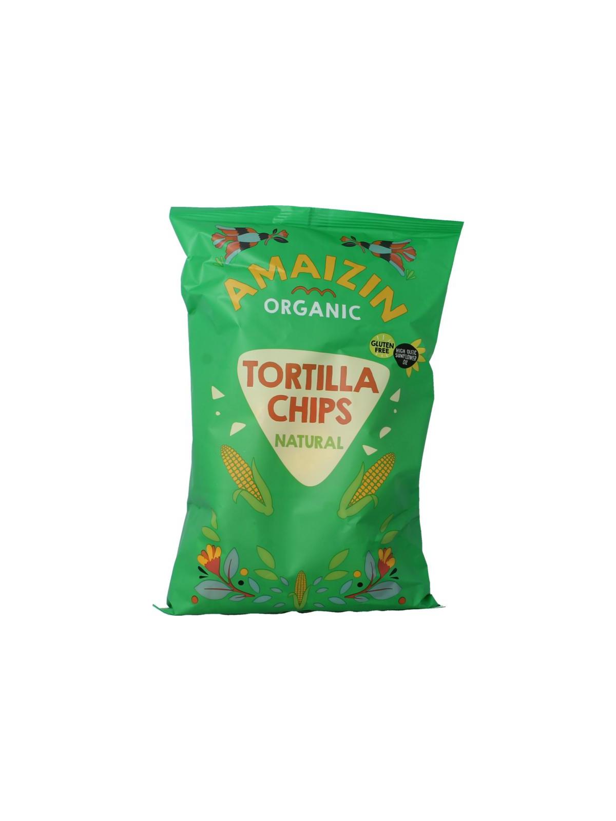 Amaizin tortillachips natural bio