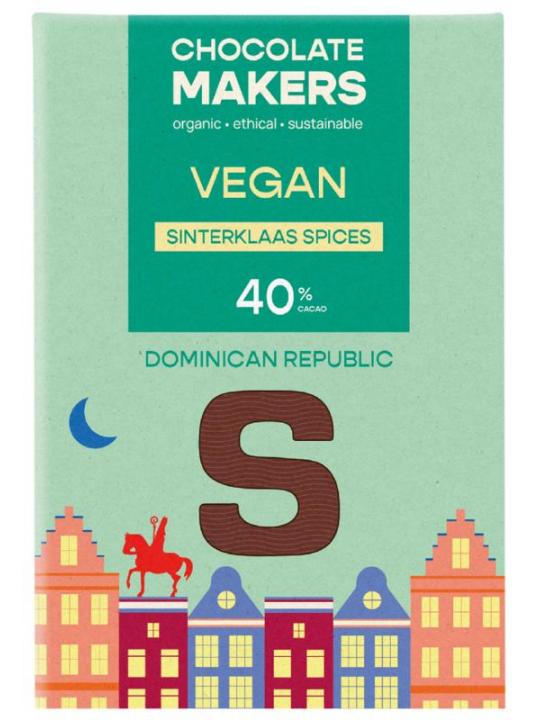 Chocolatemakers choc mak sintlet melk vega bio
