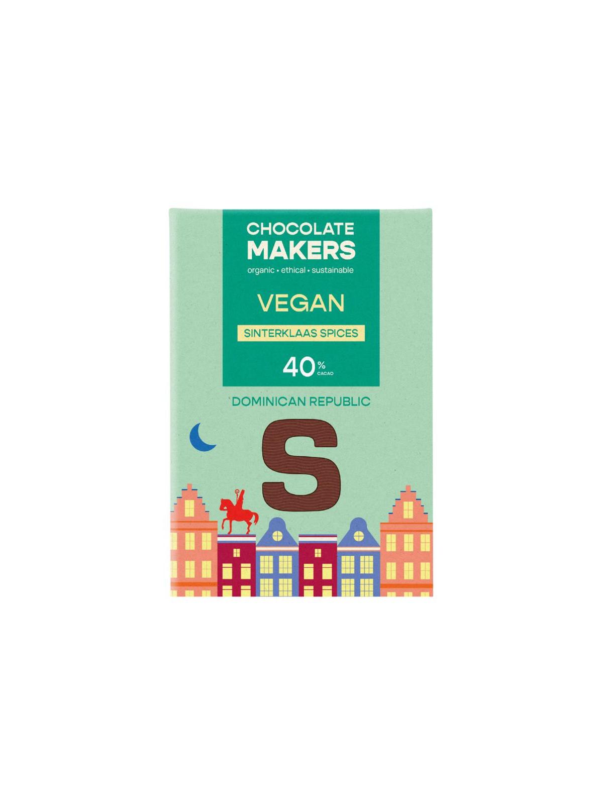 Chocolatemakers choc mak sintlet melk vega bio