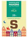 Chocolatemakers choc mak sintletter m 25% bio