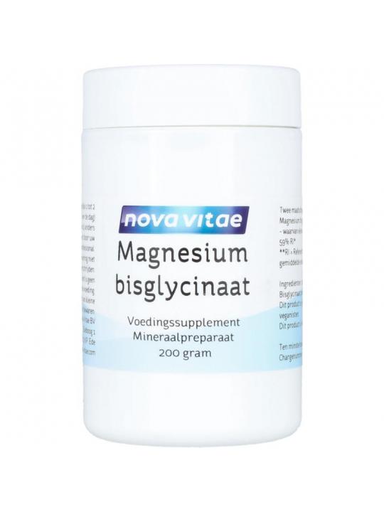 Nova Vitae magnesium bisglycinaat poeder
