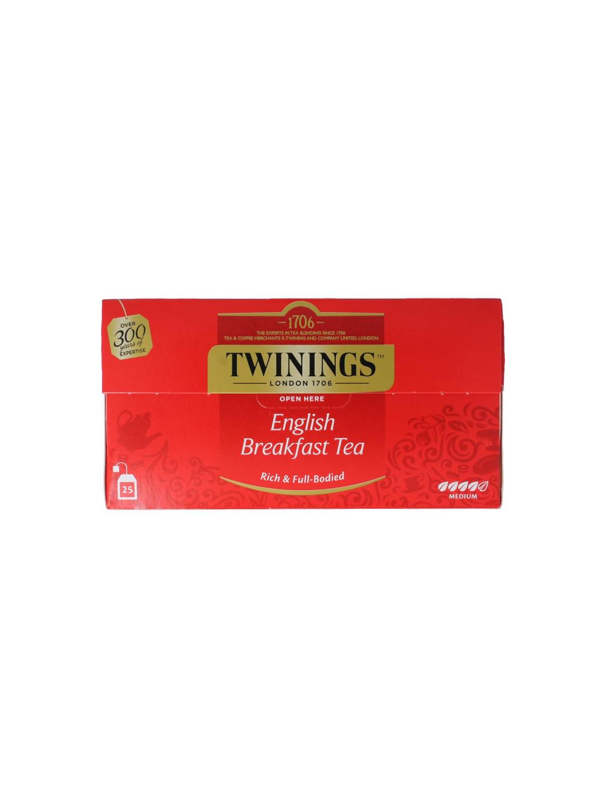Twinings English breakfast thee envelop zwart