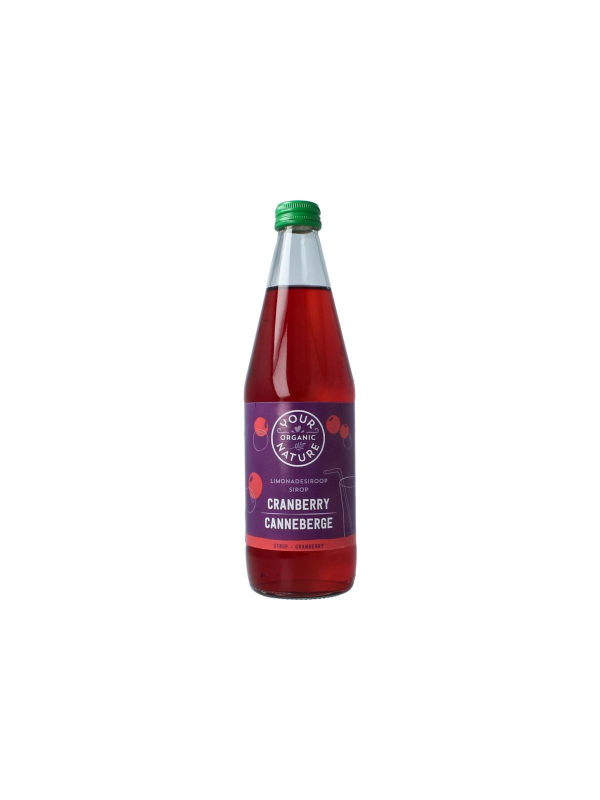 Your Organic Nat Limonadesiroop cranberry bio