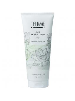 Therme Zen white lotus shower scrub
