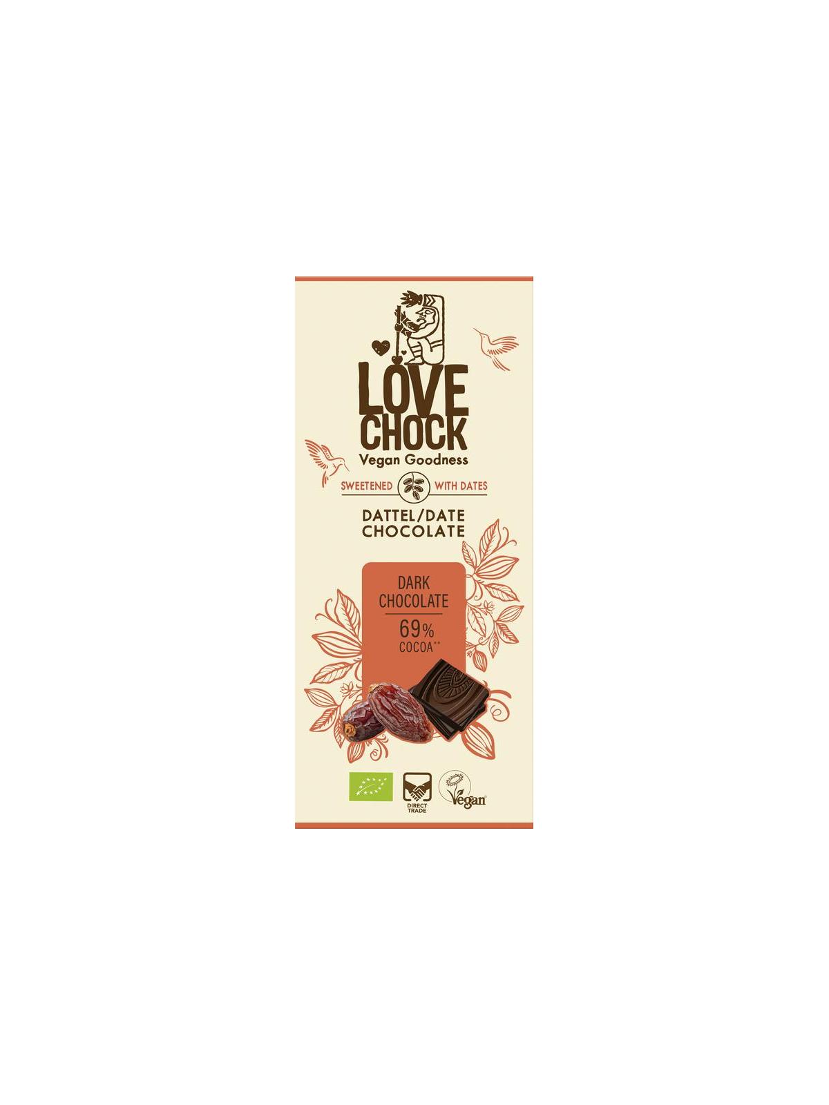 Lovechock Lovechock dark chocolate bio