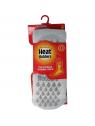 Heat Holders anti slip socks silver grey