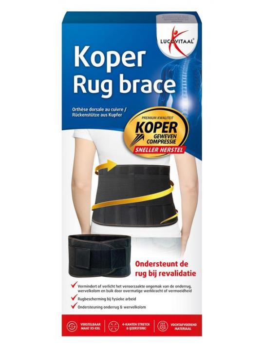Lucovitaal brace rug koper ce