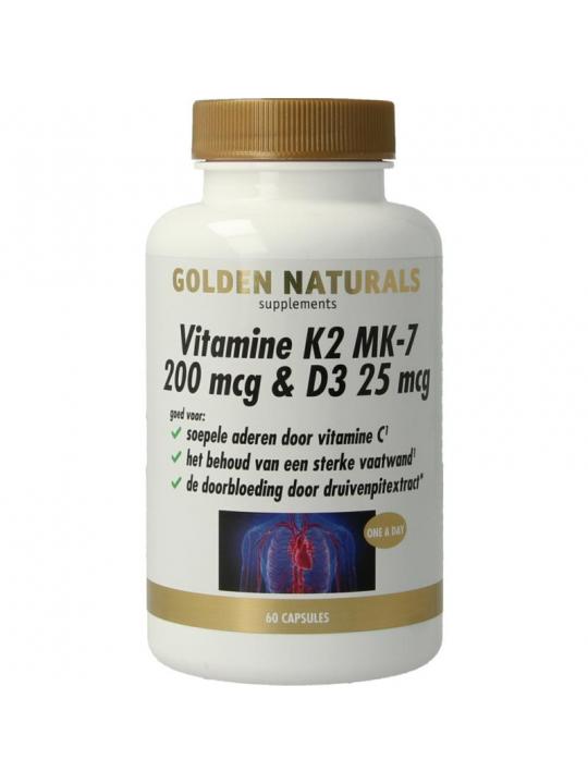 Vitamine K2 200mcg & D3 25mcg