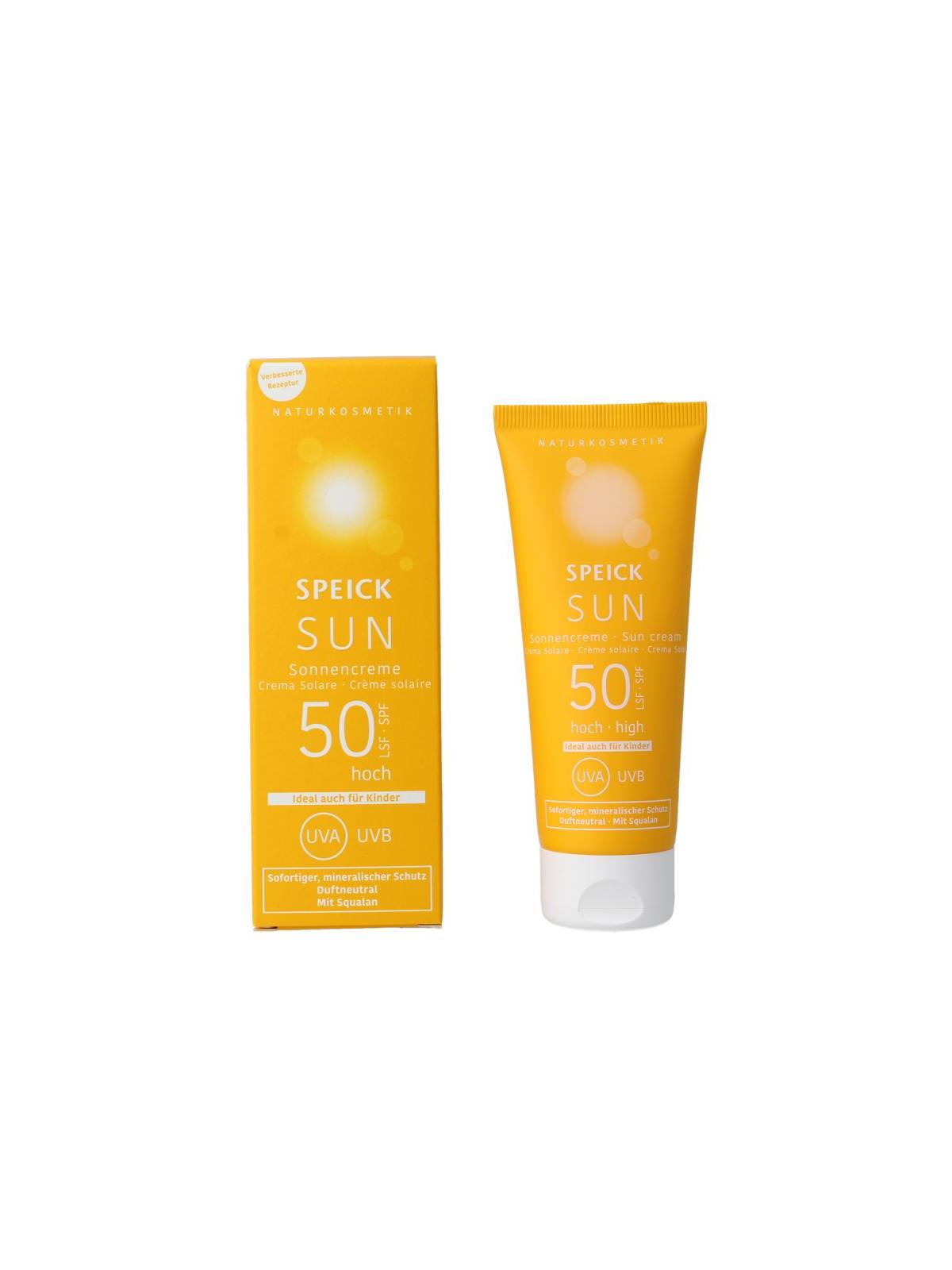 Speick sun zonnecreme factor 50 bio