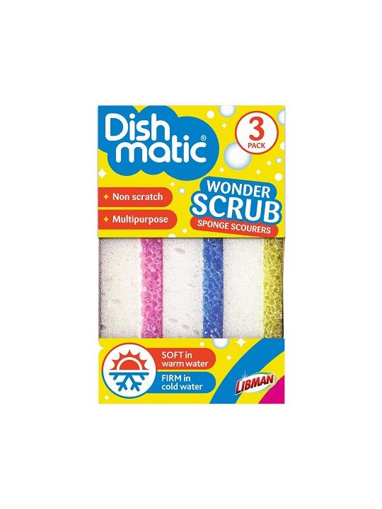 Dishmatic wonder scrub schuurspons krasv