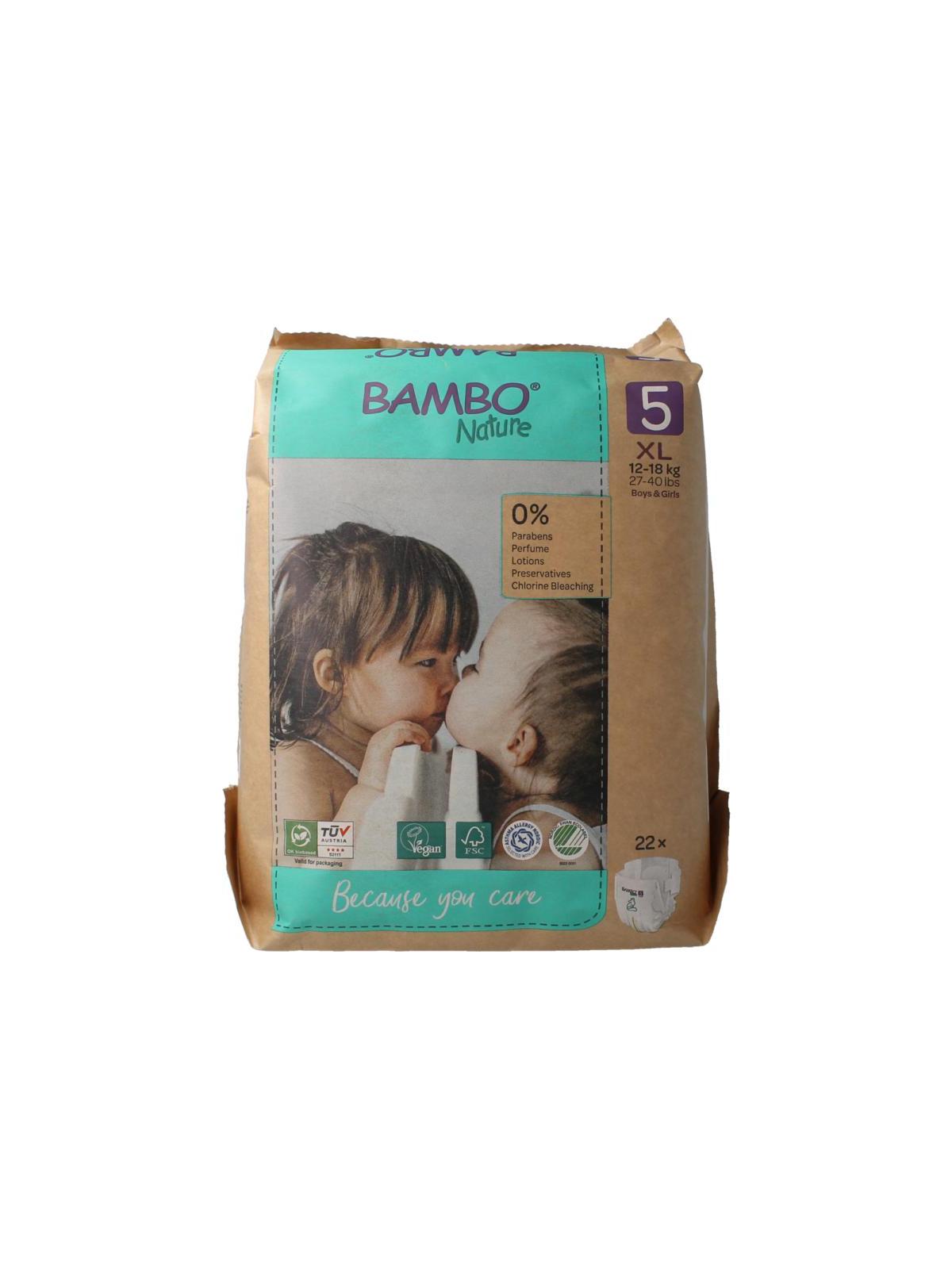 Bambo babyluier mt 5 12-18kg