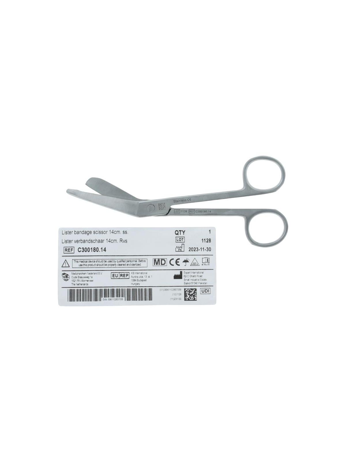 Heka Heka verbandschaar rvs 14cm
