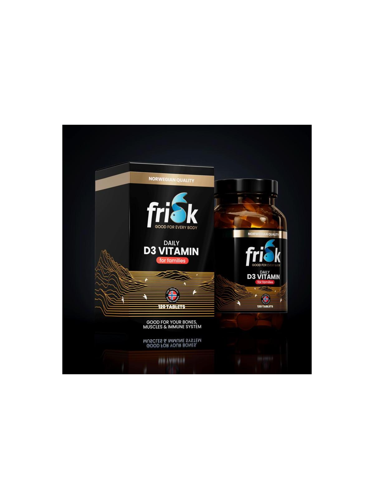 Frisk vitamin d3 daily