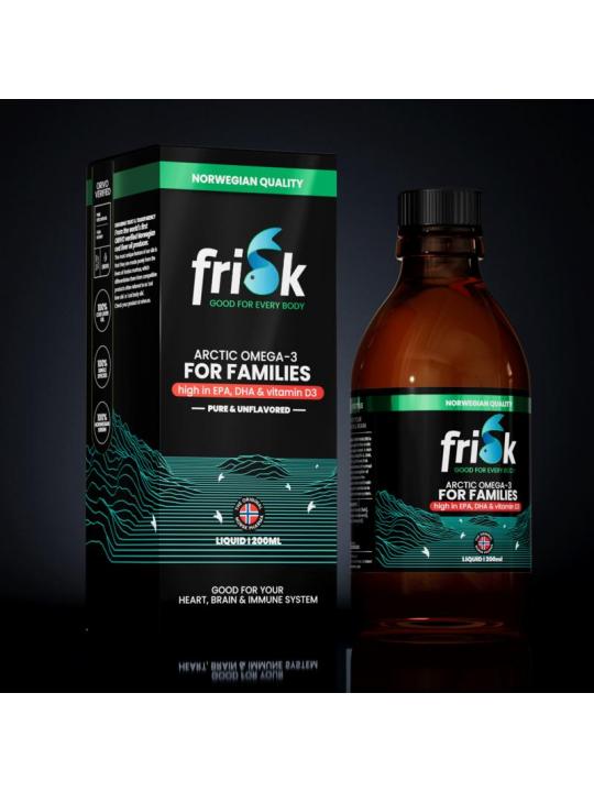 Frisk omega 3 for families pure&natu
