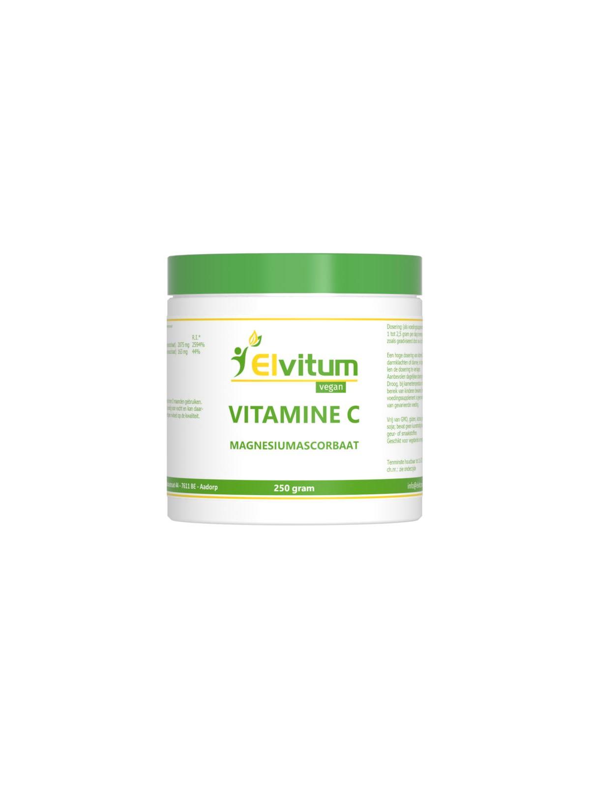Elvitum vitamine c poeder magnesiumsor