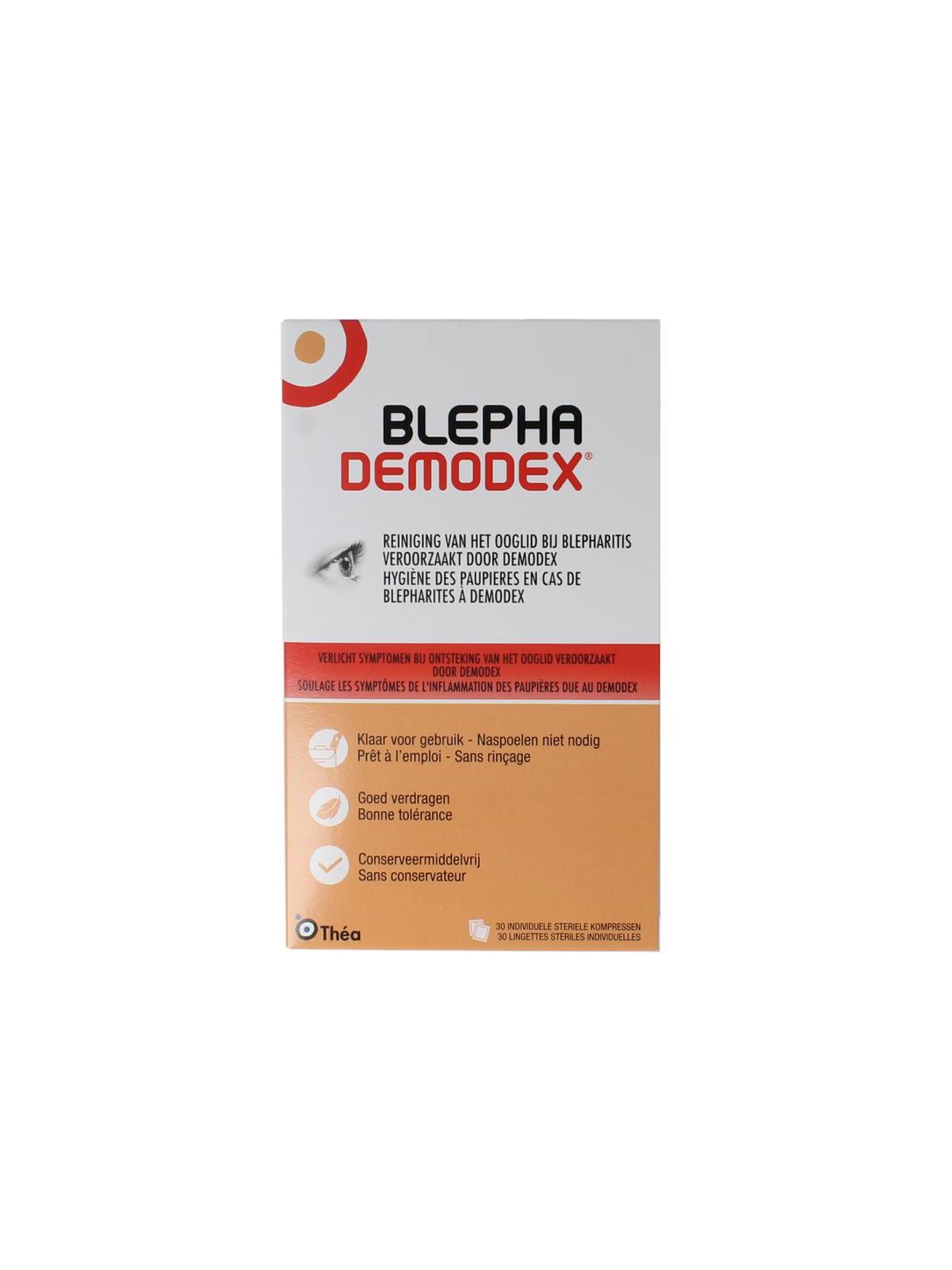 Diversen Blephademodex reinigingstissues