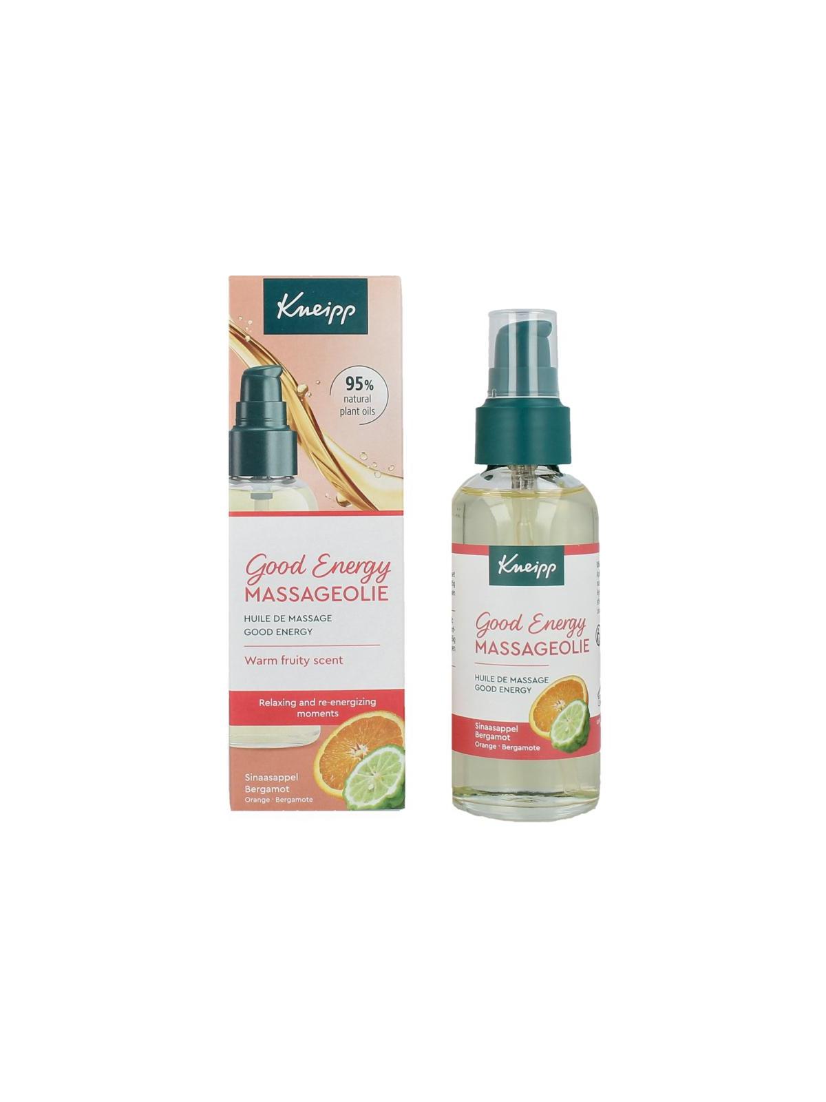 Kneipp massageolie good energy