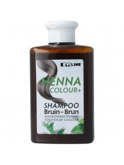 Henna Cure & Care henna cure shamp colour+ bruin