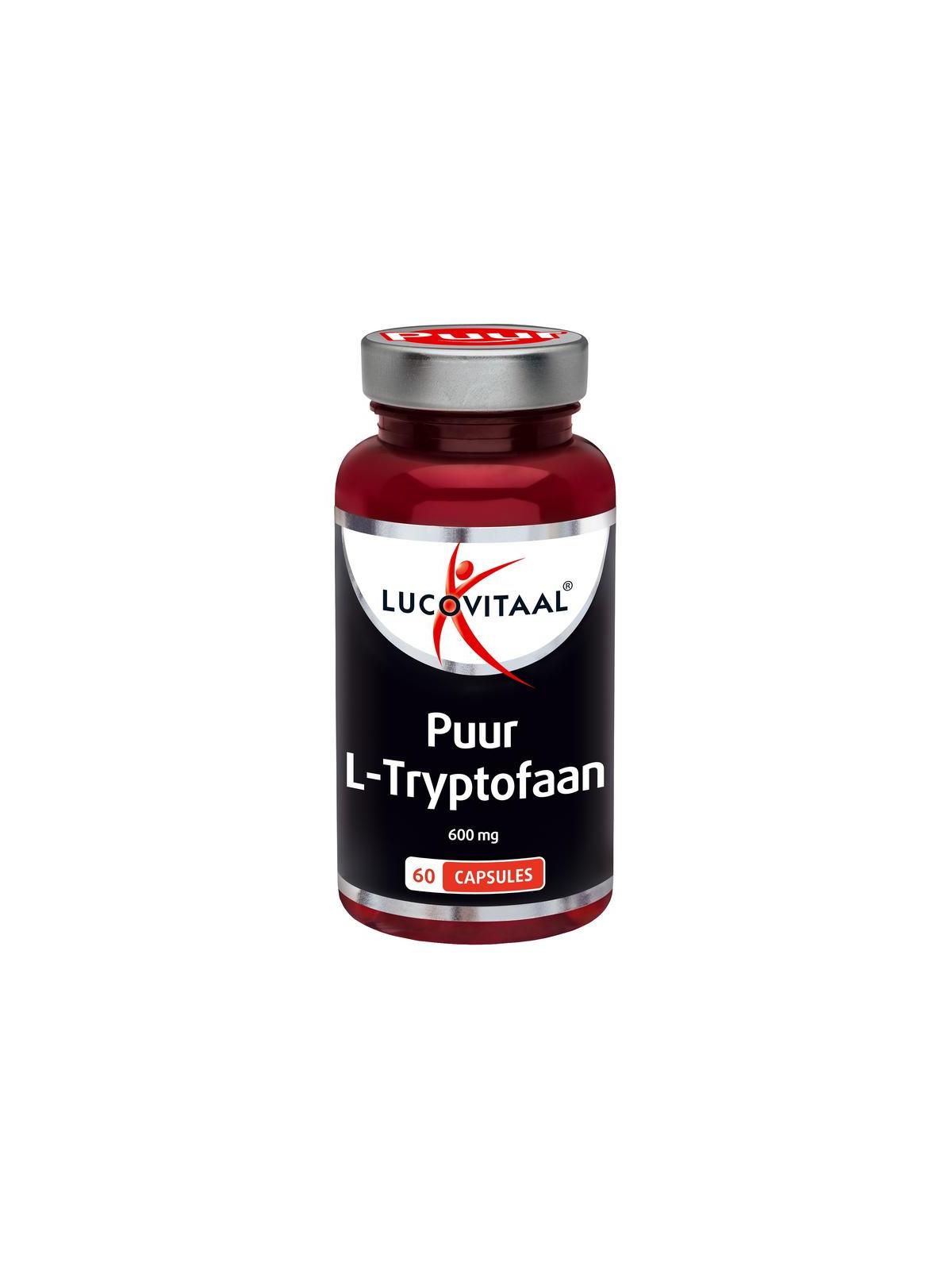 Lucovitaal l-tryptofaan puur 600mg