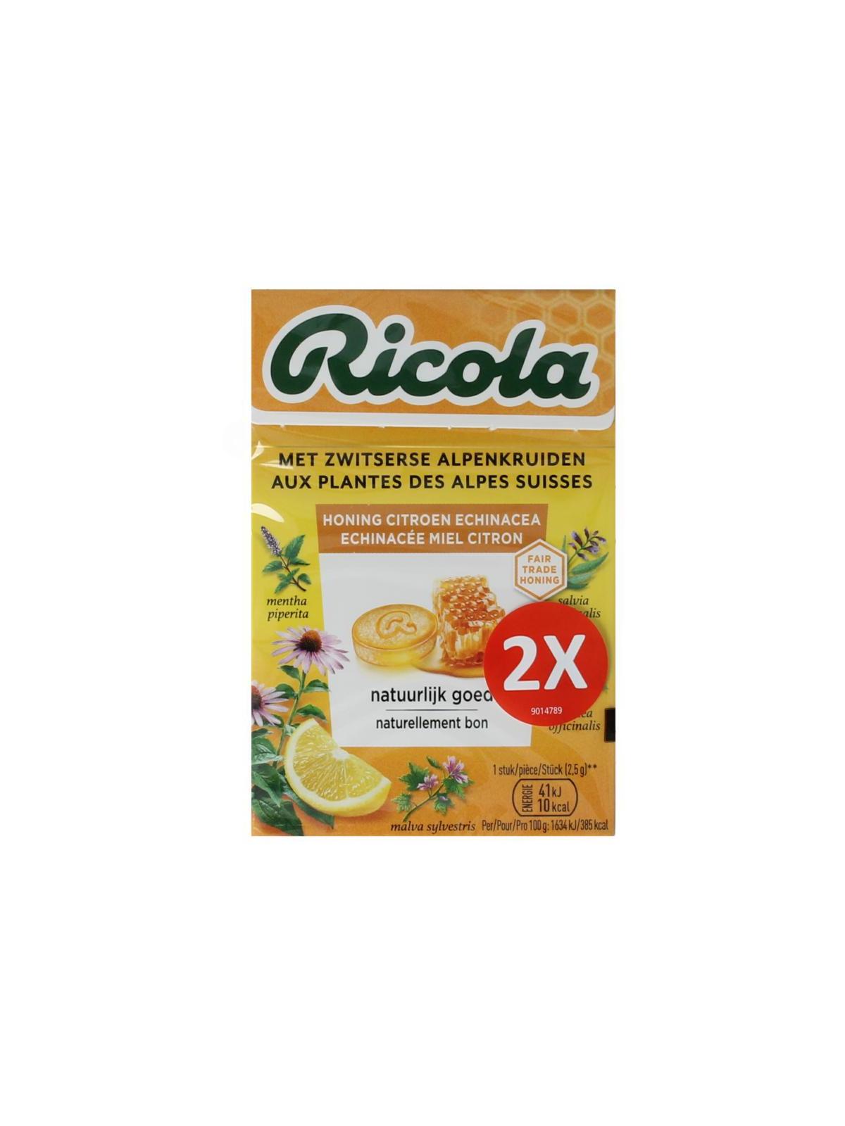 Ricola Ricola citroen echinacea duopa