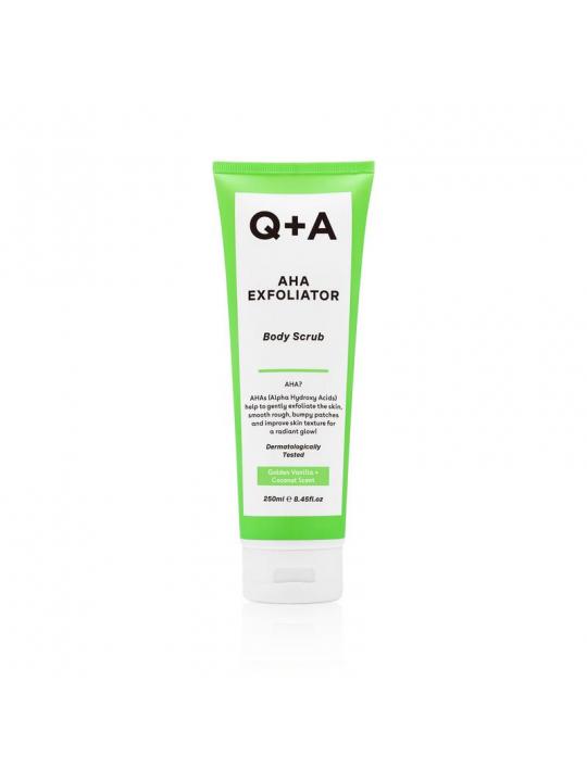 Q+A Q+A bodyscrub aha exfoliator