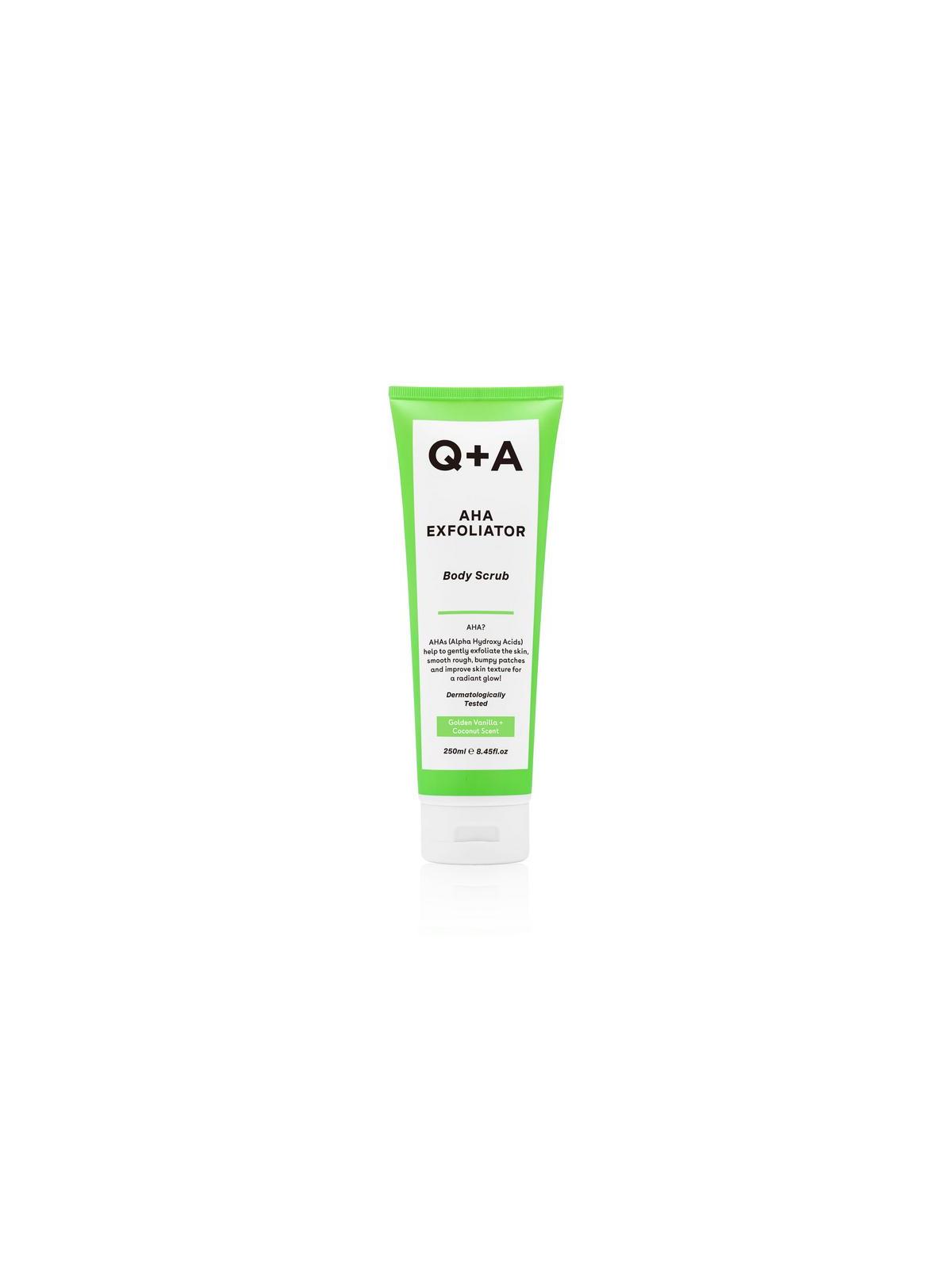 Q+A Q+A bodyscrub aha exfoliator