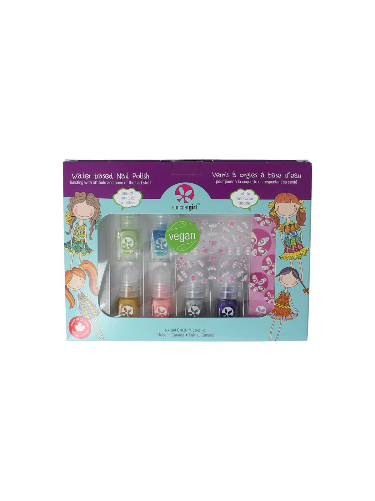 Suncoat Girl nagellak mini mani vegan 6x2ml