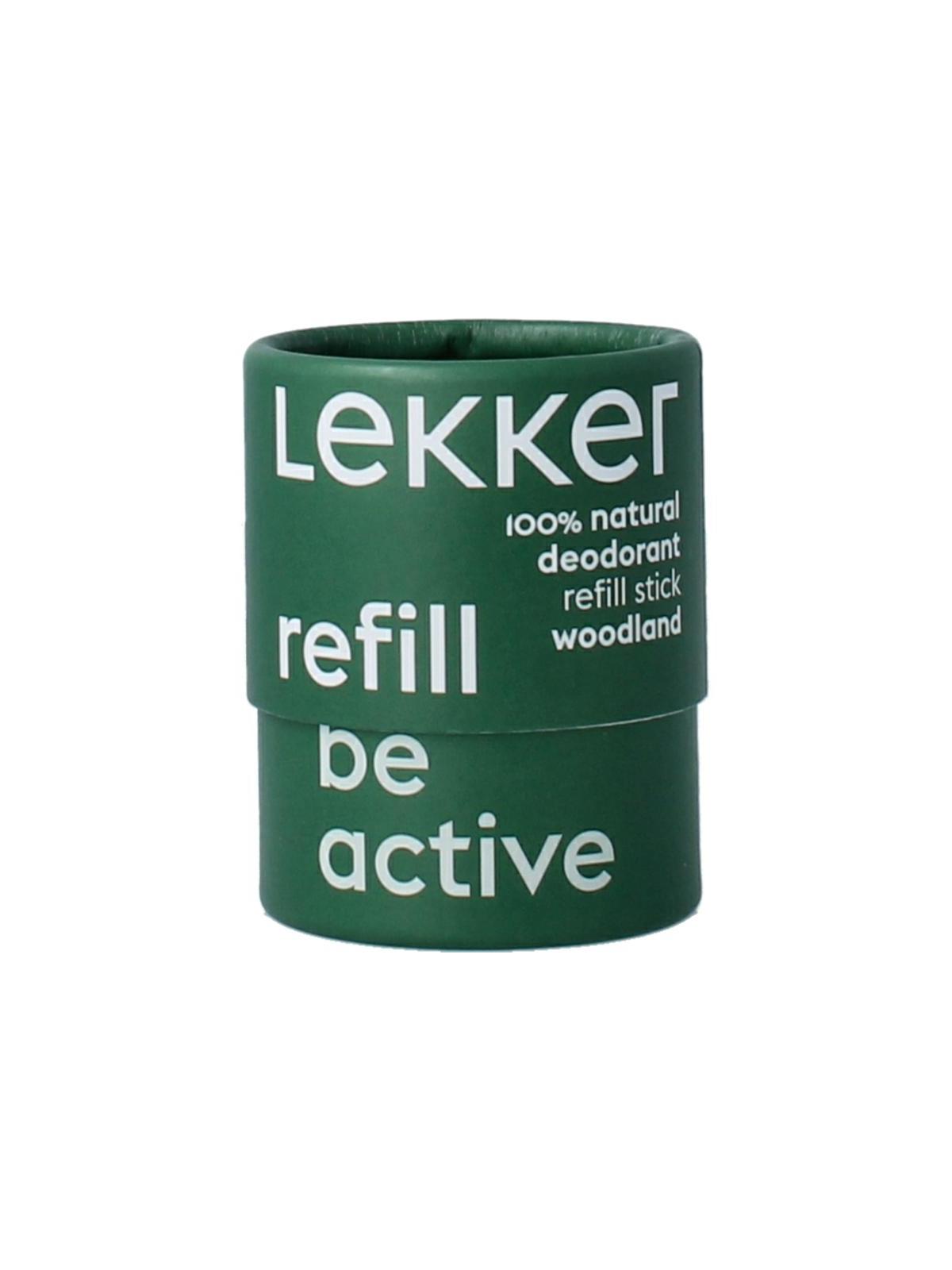 Lekker Company deodorant refill be active