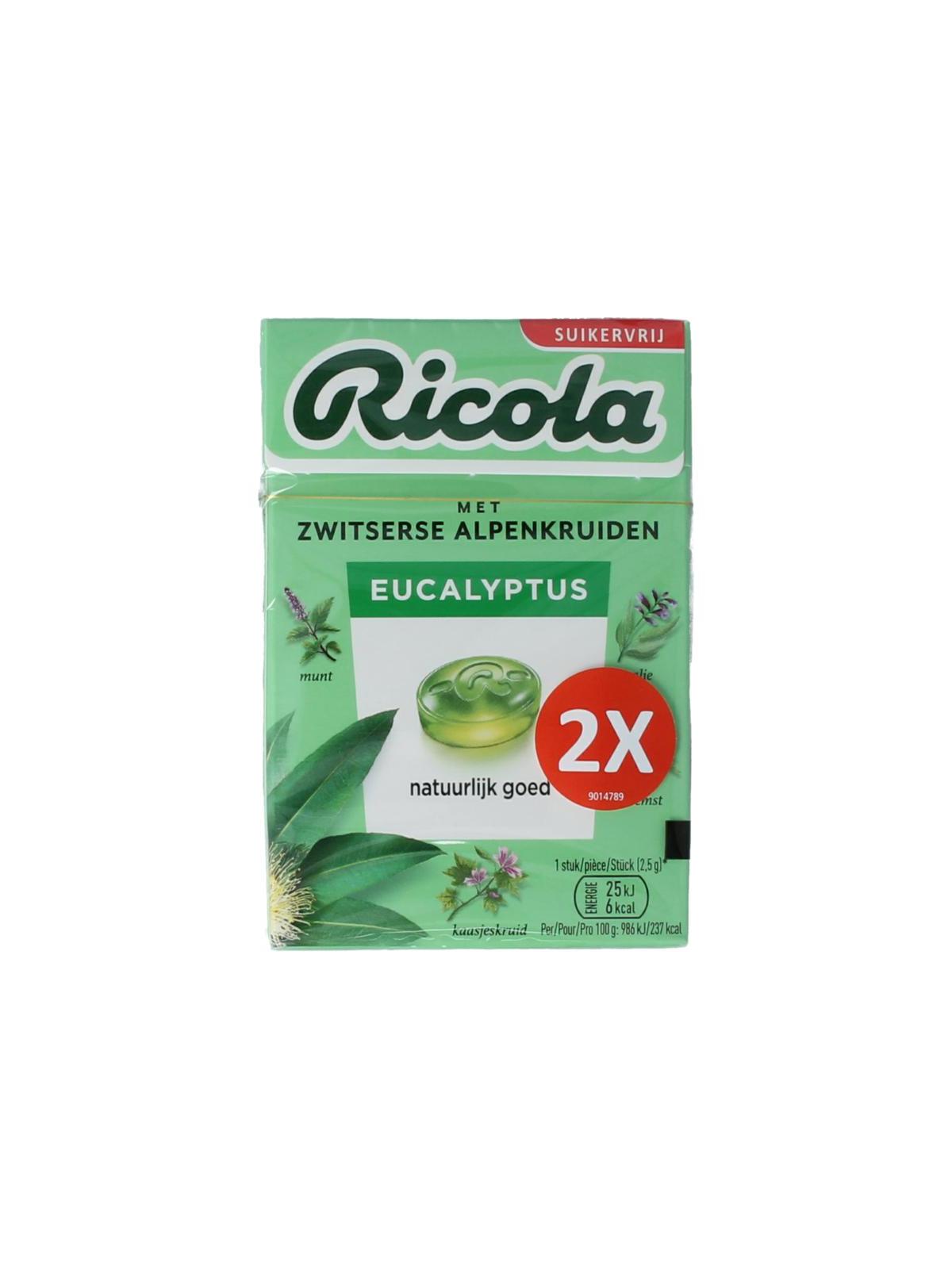 Ricola eucalyptus 2sv duo pack #