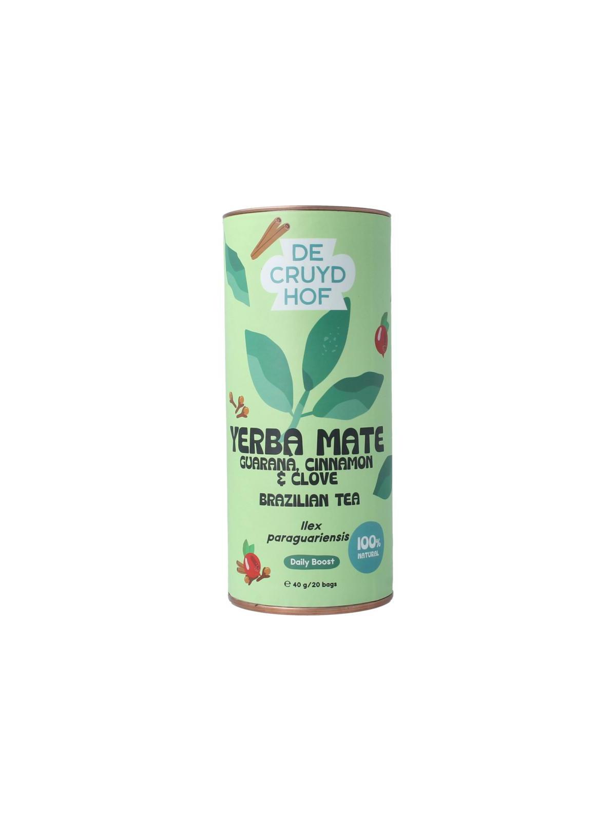 Cruydhof thee yerba mate&guarana cin&cl