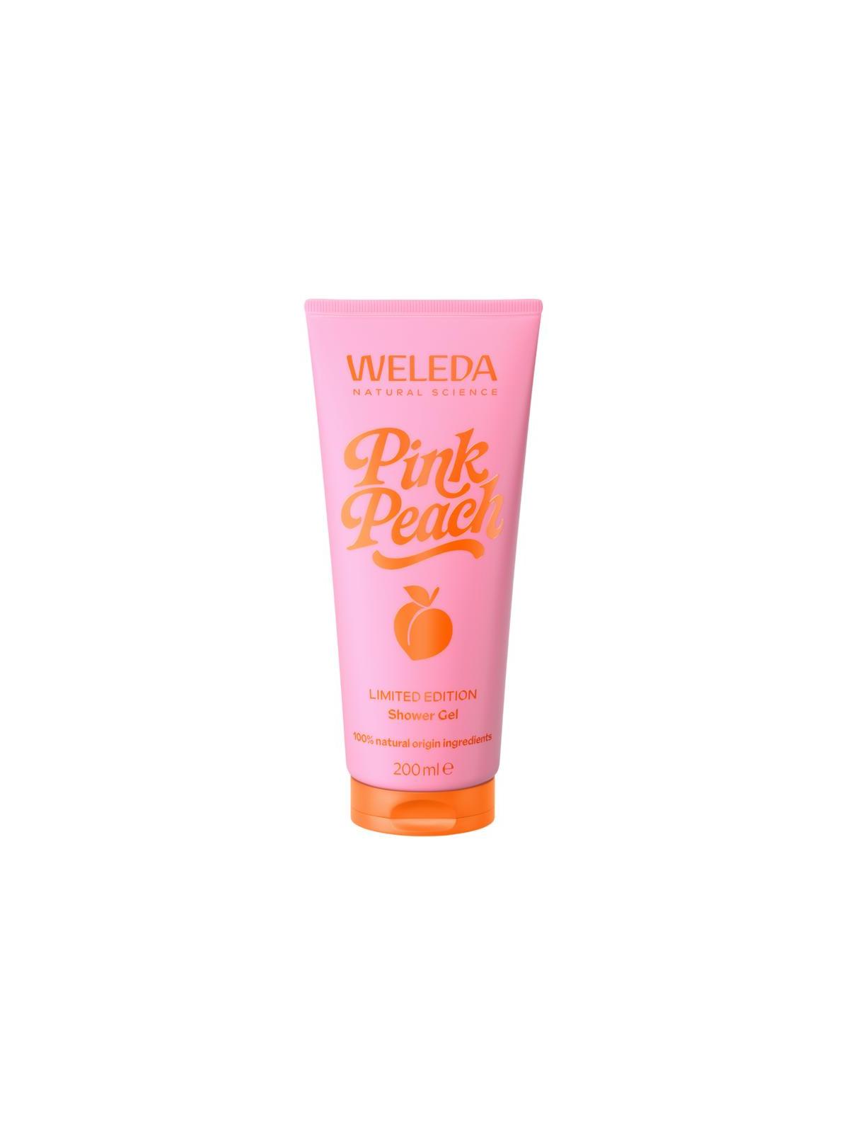 Weleda douchegel pink peach