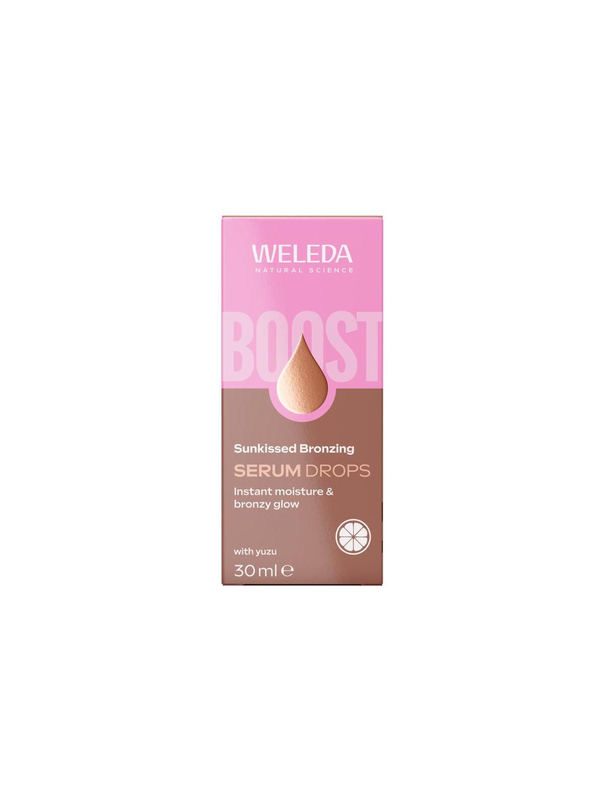 Weleda Bronzing boost serum drops bio