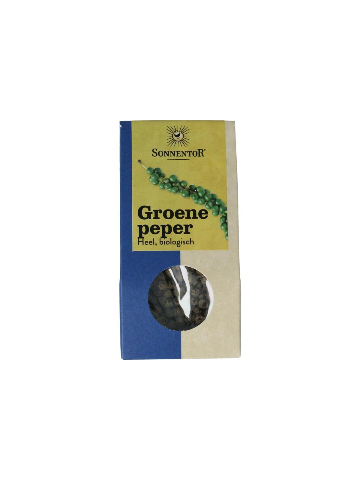 Sonnentor groene peperkorrels bio