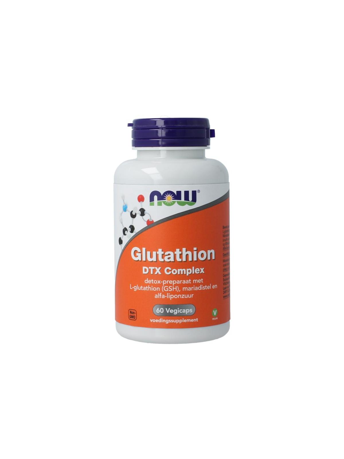 NOW glutathion dtx complex