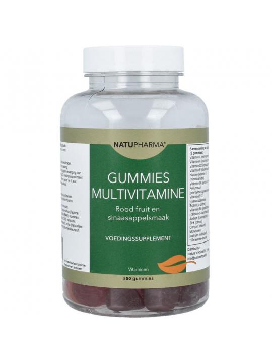 Natupharma gummies multivit roodfr/sinaas