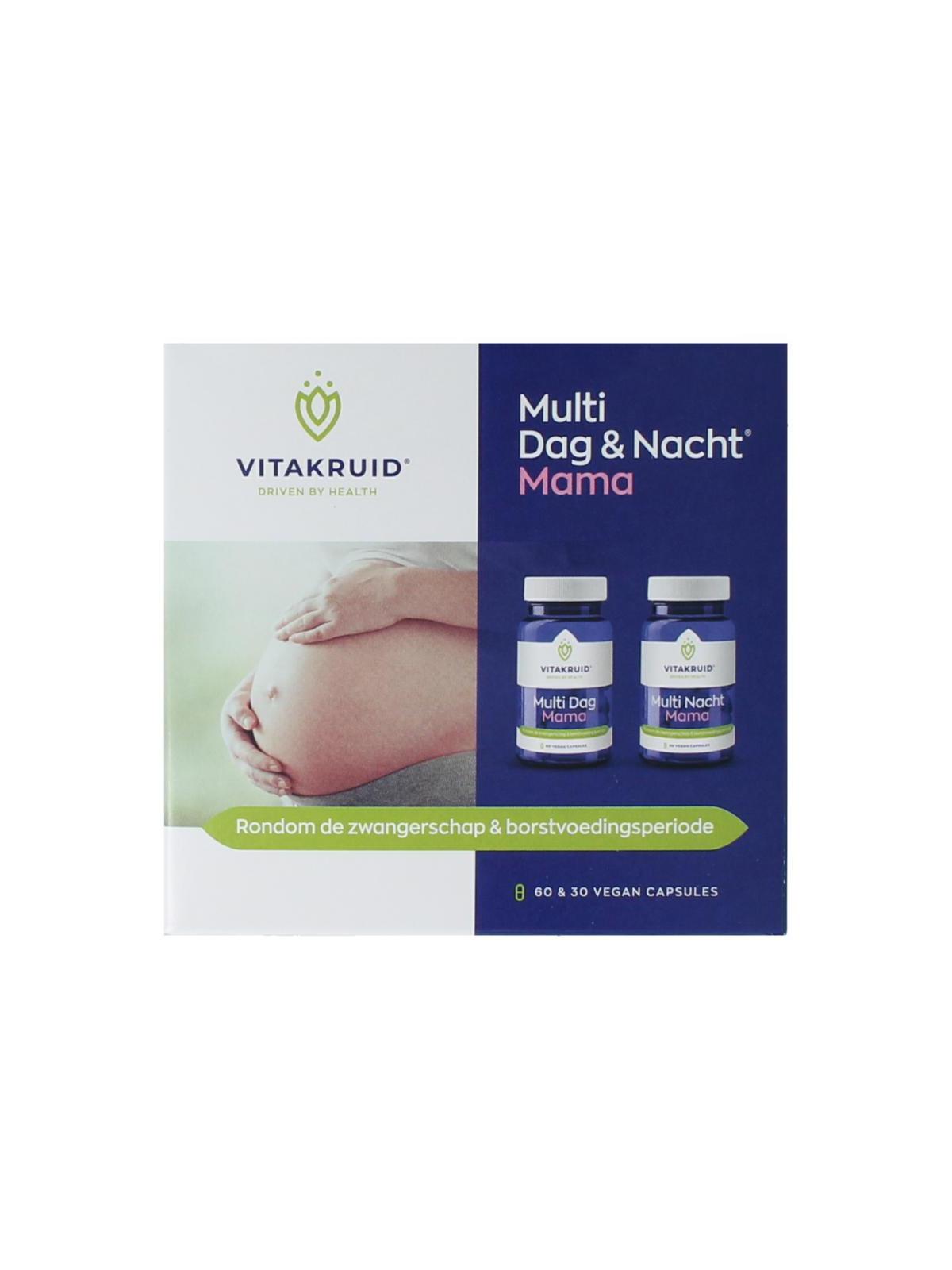 Vitakruid multi dag & nacht mama 60+30ca
