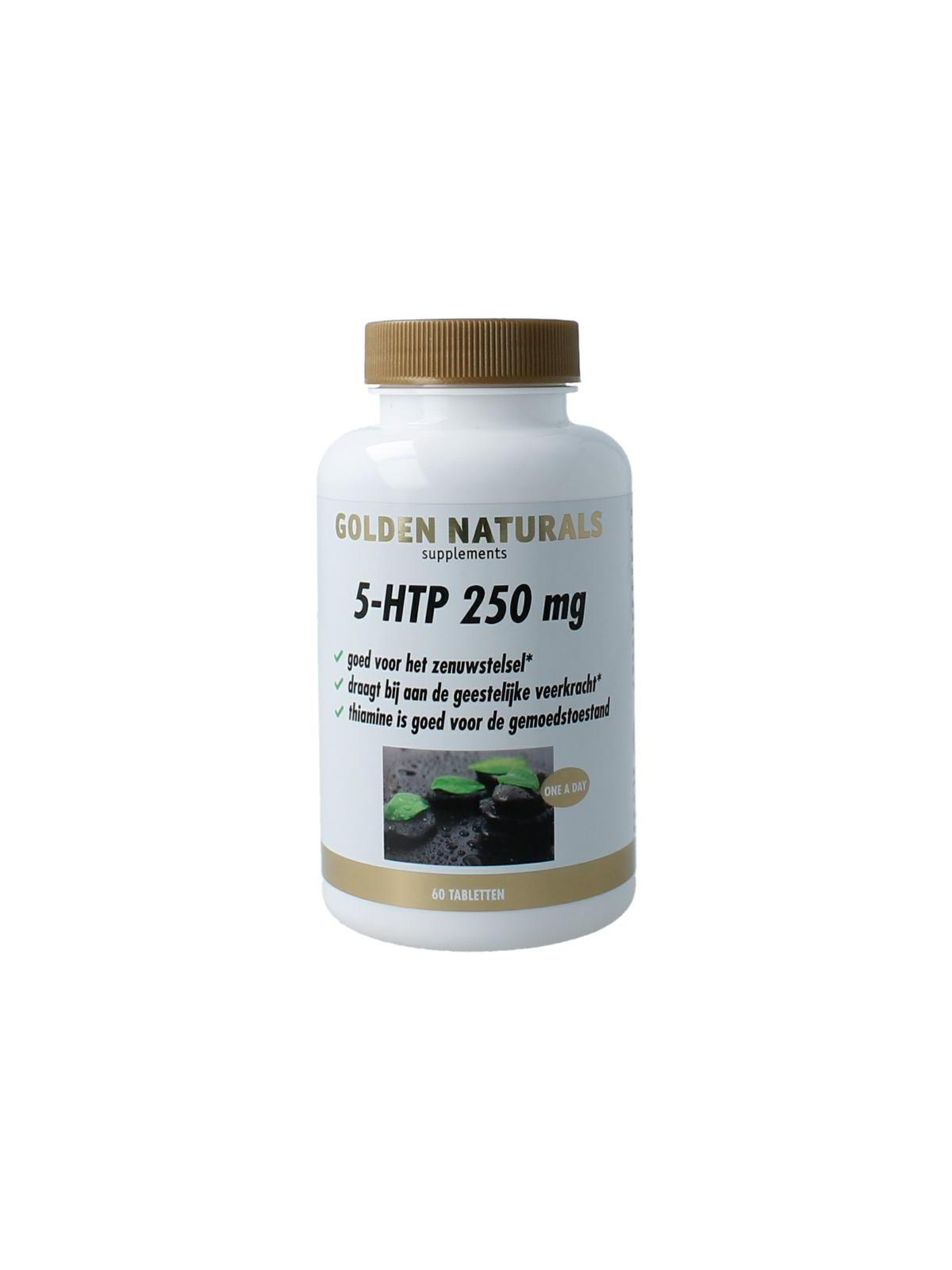 Golden Naturals 5-htp 250 mg 60 vegan tabl