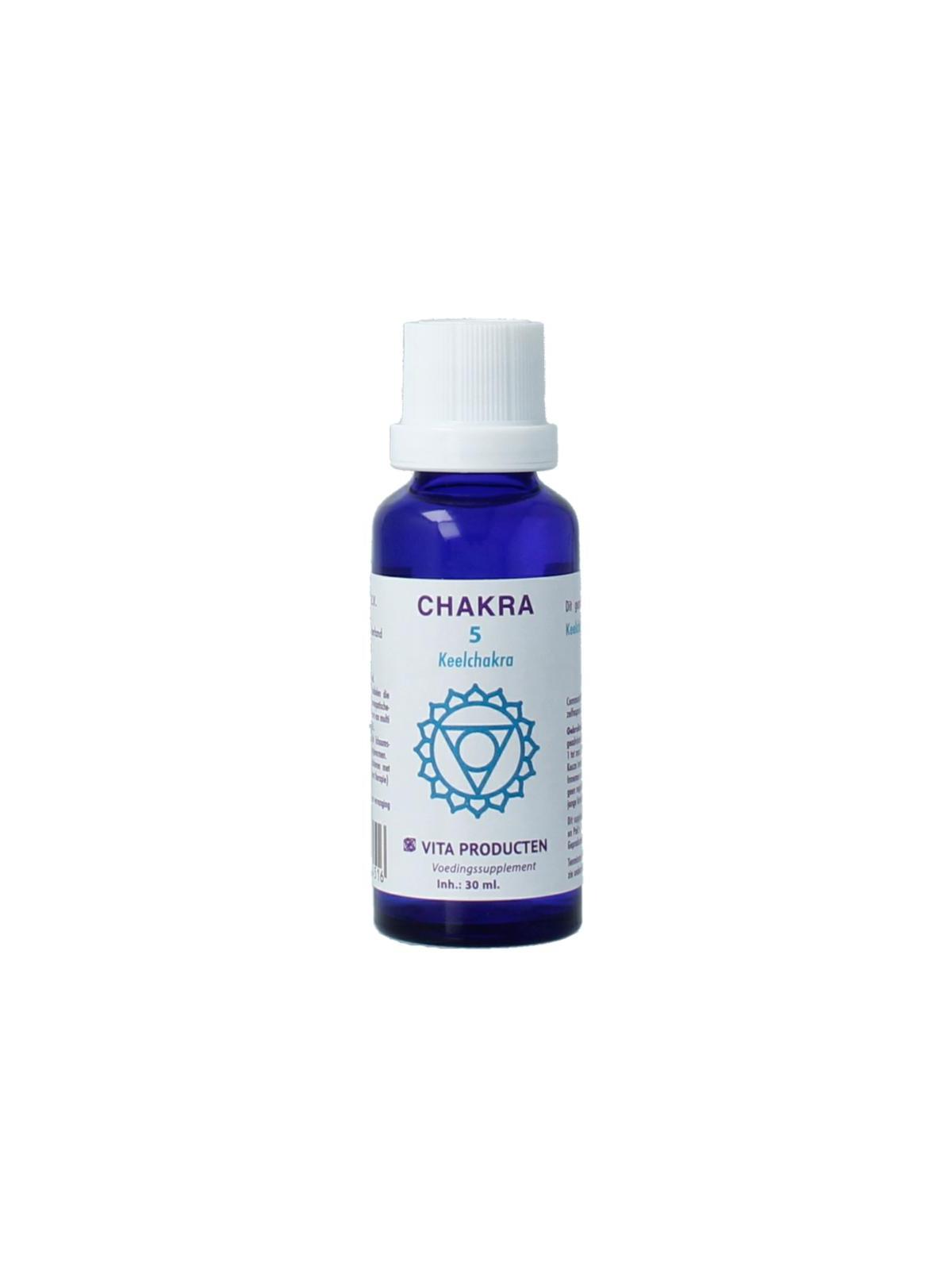 Vita chakra 5 keelchakra blauw